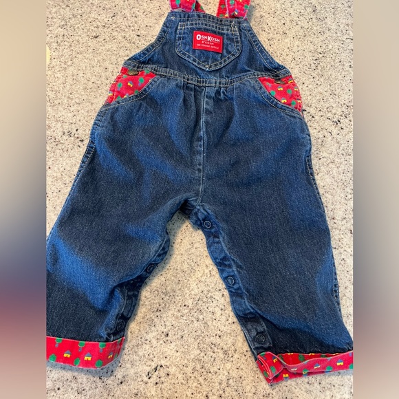 Osh Kosh Vintage Overalls 12 Months - Picture 3 of 5